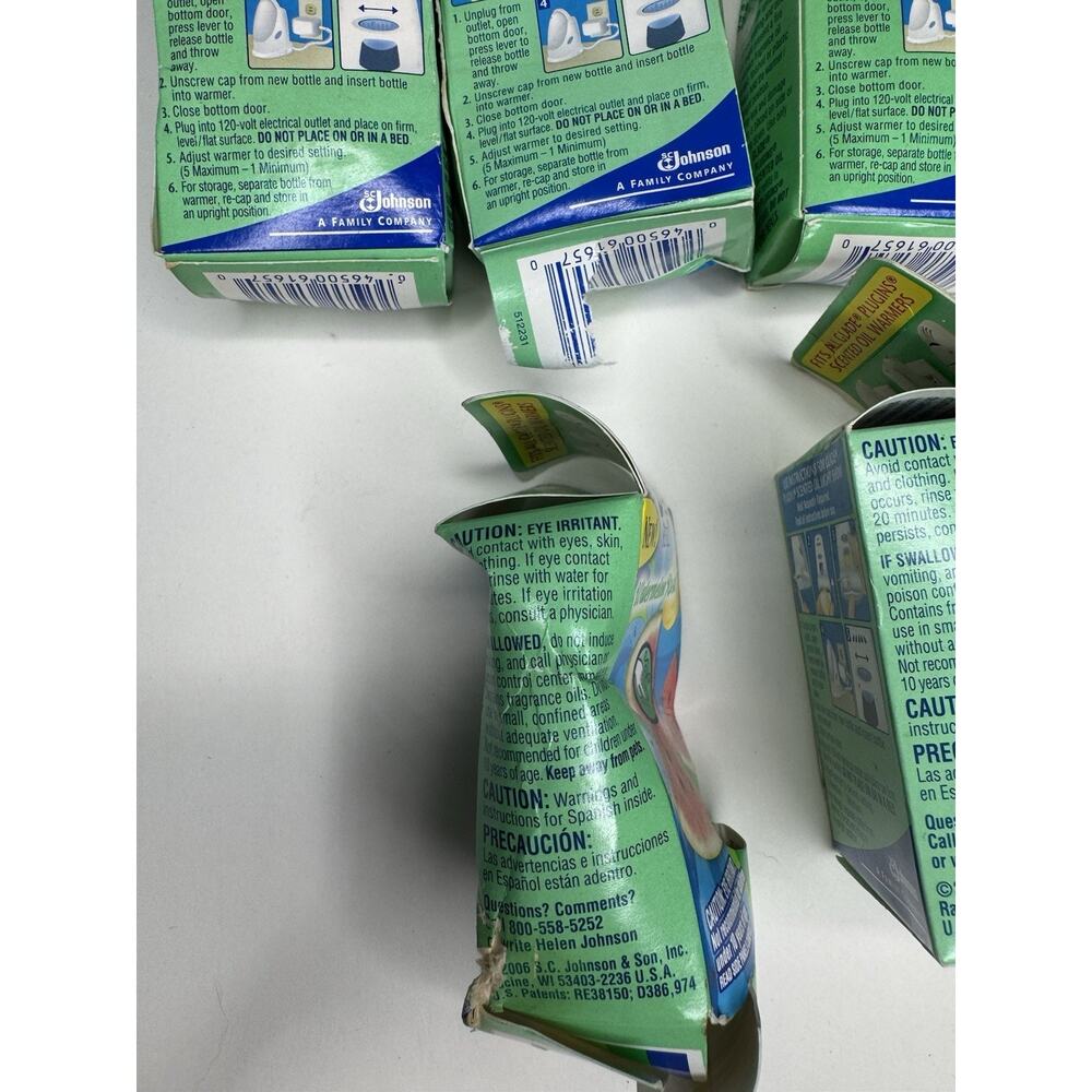 5 Glade Watermelon Rush Plug in Scented Oil Refills Vintage New Discontinued Lot - Picture 8 of 9